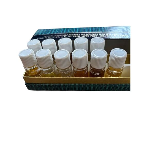 Avon Fragrances Demonstrator No. 1 Sample Kit 3 Missing All Less Than Full - Picture 3 of 7